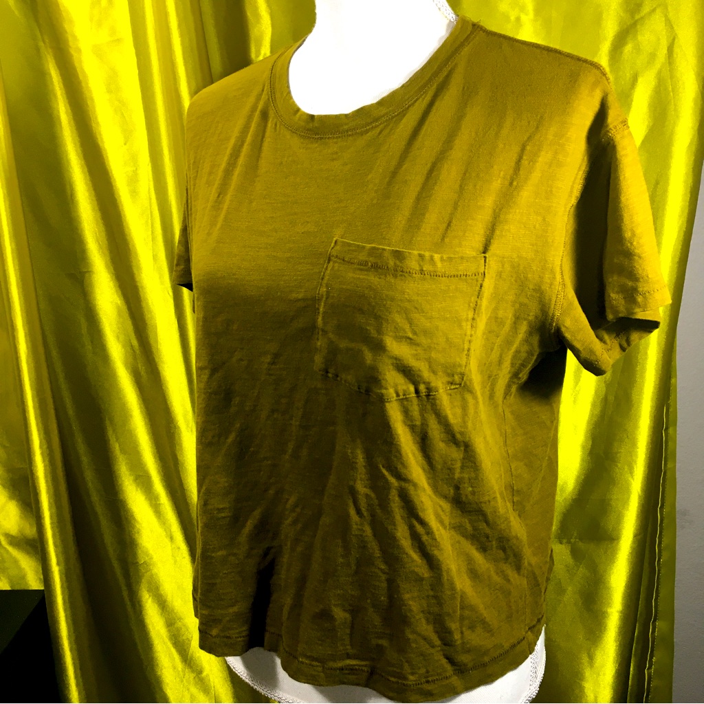 Olive Patch Pocket Tee.